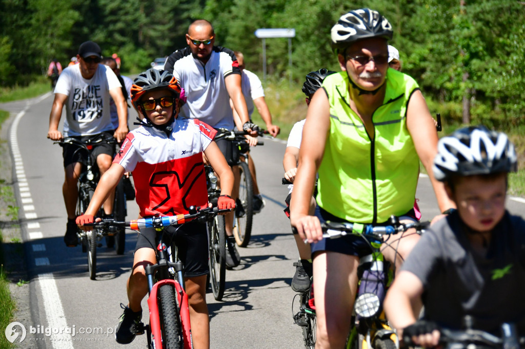 Tour de Lubelskie. Ponad 100 osób na szalku w okolicach Biłgoraja