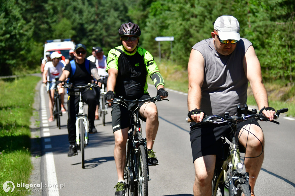 Tour de Lubelskie. Ponad 100 osób na szalku w okolicach Biłgoraja