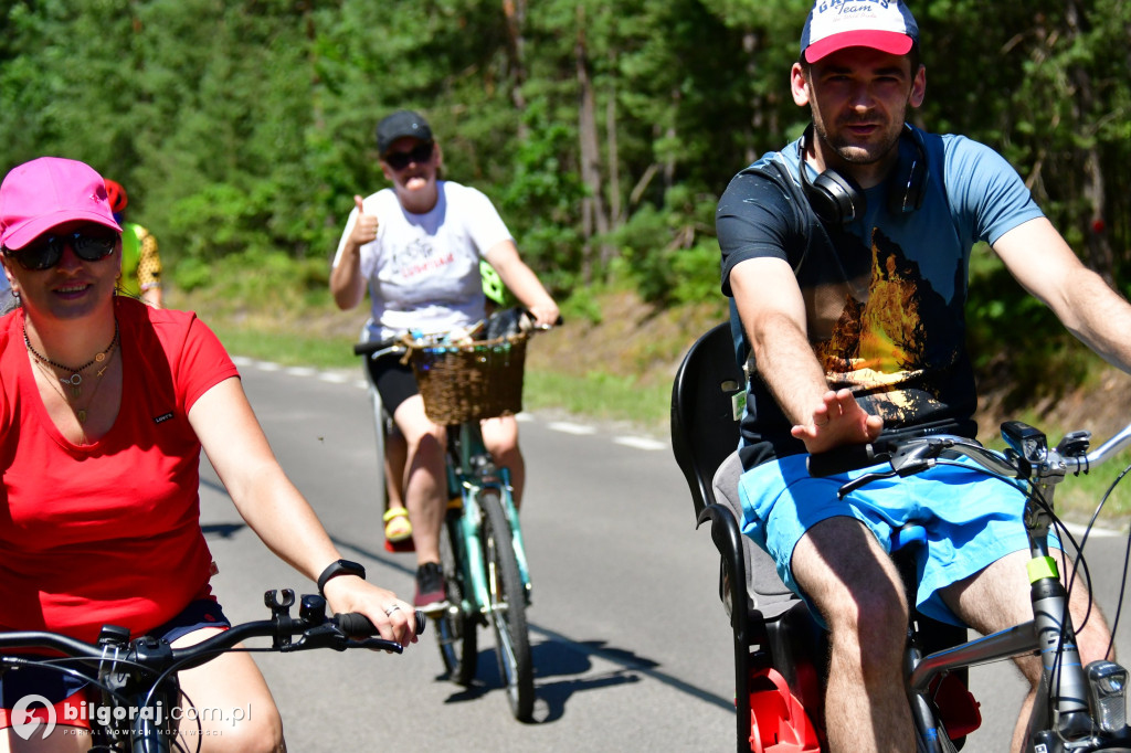 Tour de Lubelskie. Ponad 100 osób na szalku w okolicach Biłgoraja