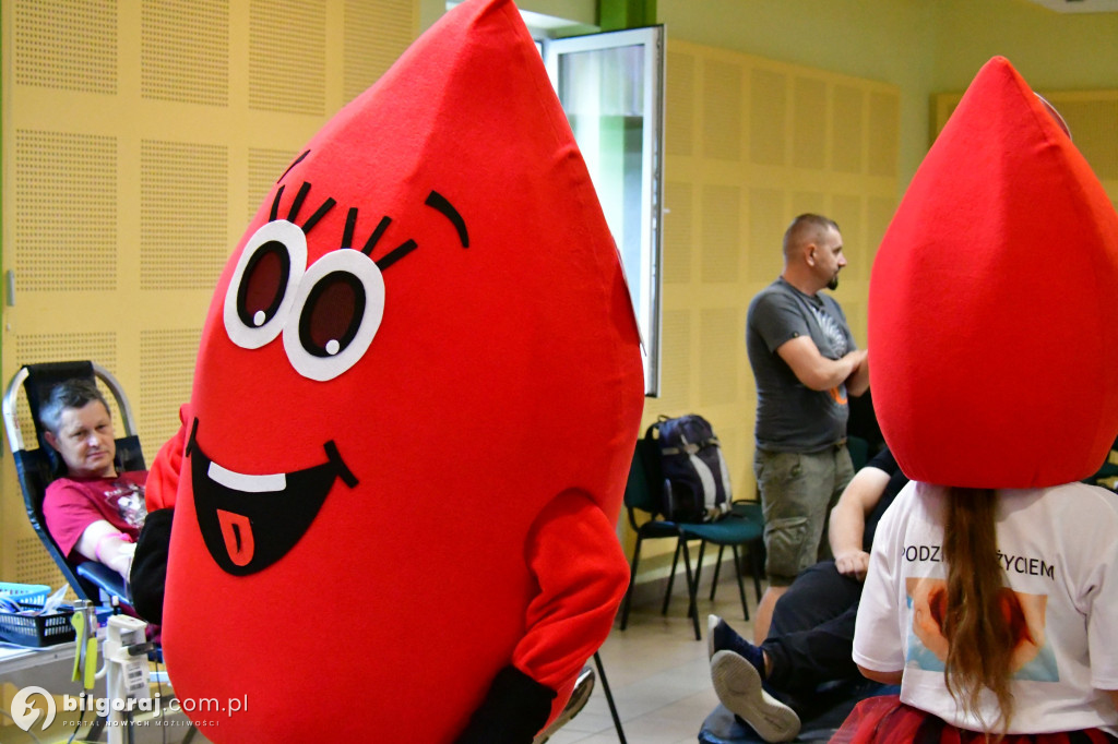 Biłgoraj. Maskotki będą promować honorowe krwiodawstwo