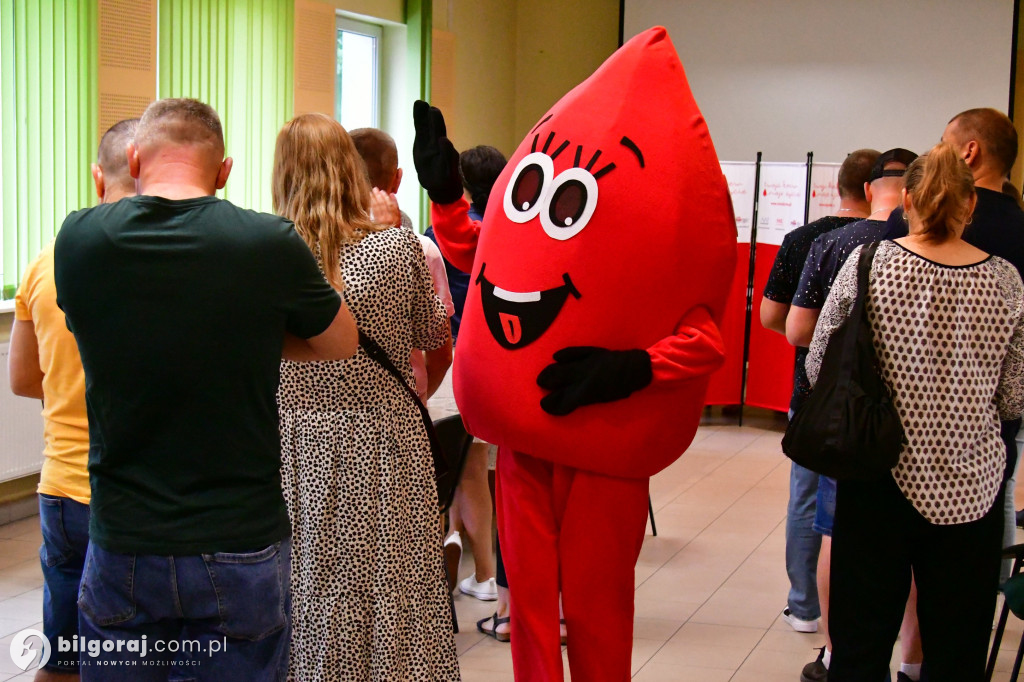 Biłgoraj. Maskotki będą promować honorowe krwiodawstwo