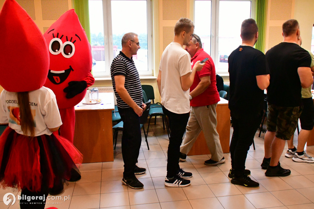 Biłgoraj. Maskotki będą promować honorowe krwiodawstwo
