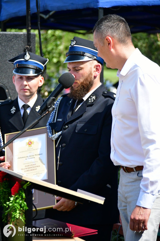 W Żurawiu, strażacy gaszą od 100 lat