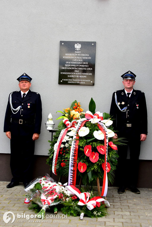 80. rocznica wysiedlenia Dereźni. Uczczono ofiary niemieckiej zbrodni