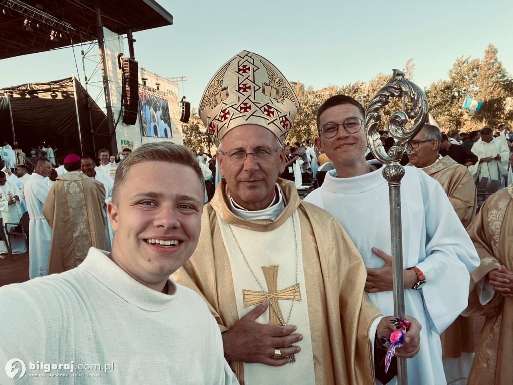 Młodzi z powiatu biłgorajskiego na ŚDM w Lizbonie