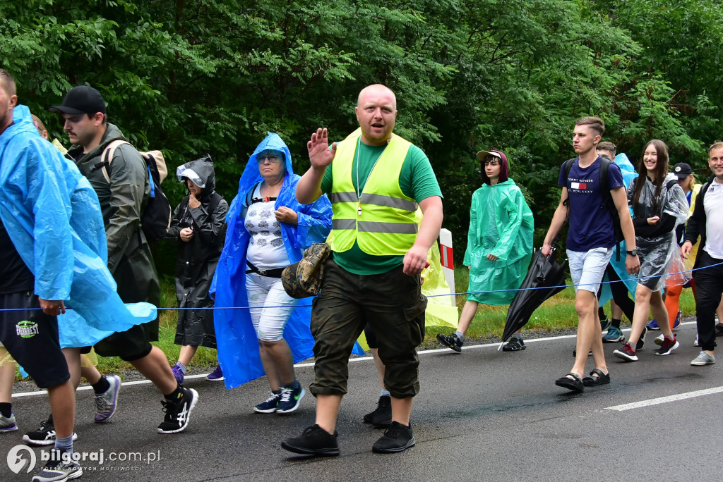 Pielgrzymi XLI Pielgrzymki Zamojsko-Lubaczowska na Jasną Górę przybyli do Biłgoraja