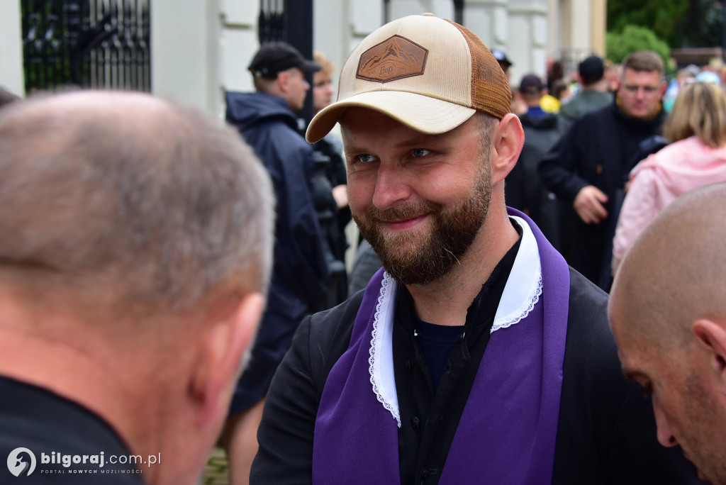Pielgrzymi XLI Pielgrzymki Zamojsko-Lubaczowska na Jasną Górę przybyli do Biłgoraja