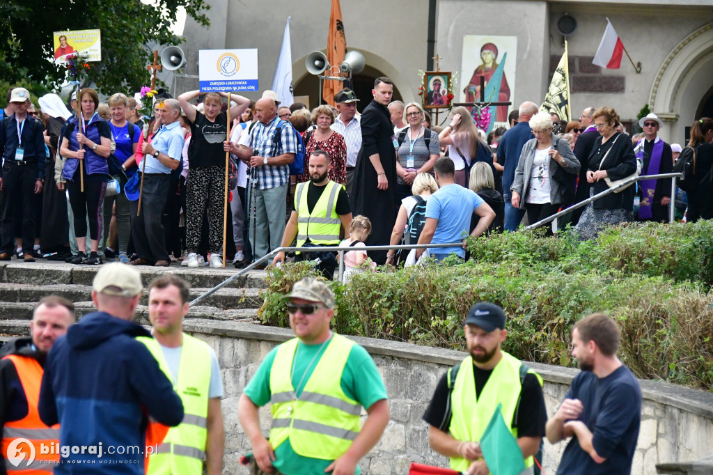 Pielgrzymi 3 sierpnia 2023 roku wyruszyli z Biłgoraja