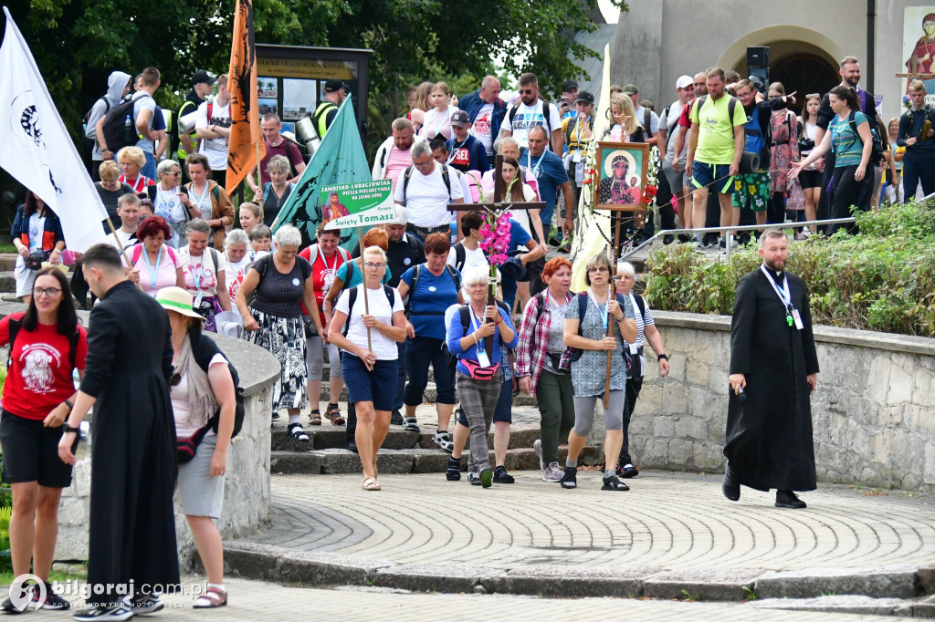 Pielgrzymi 3 sierpnia 2023 roku wyruszyli z Biłgoraja