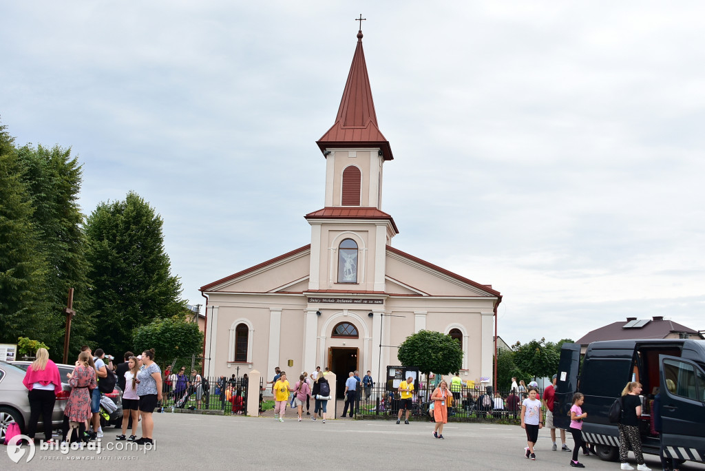 Pielgrzymi z Biłgoraja w drodze