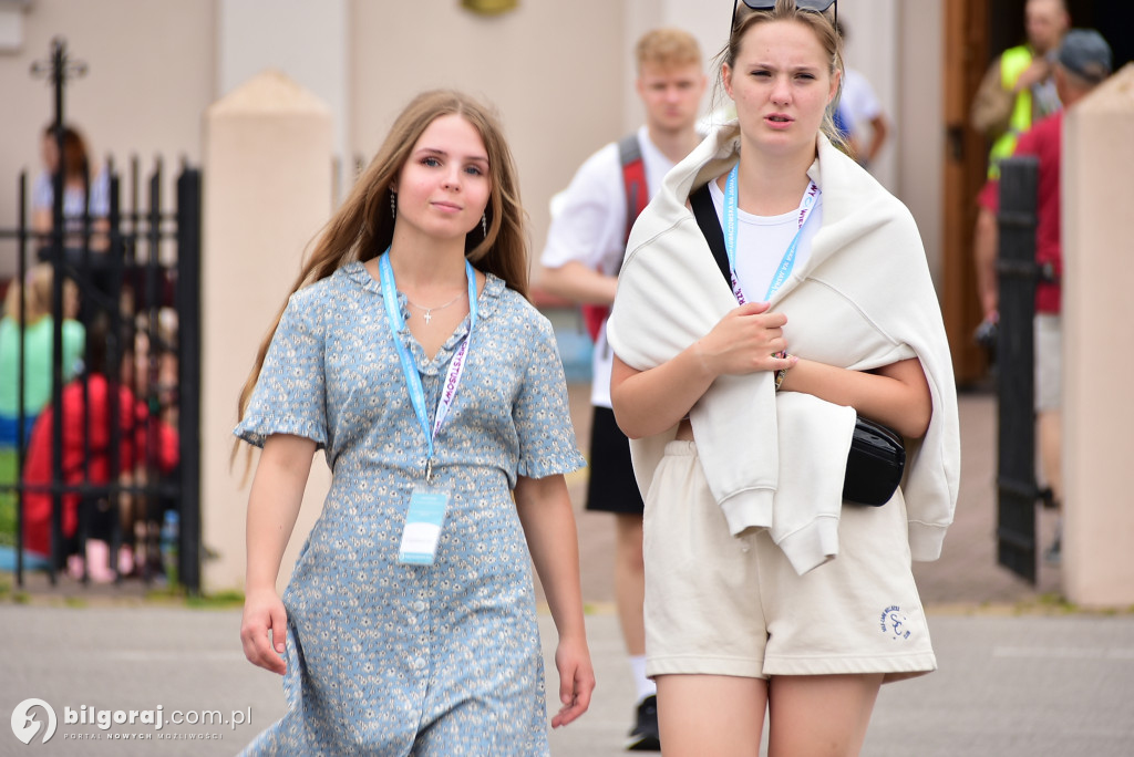 Pielgrzymi z Biłgoraja w drodze