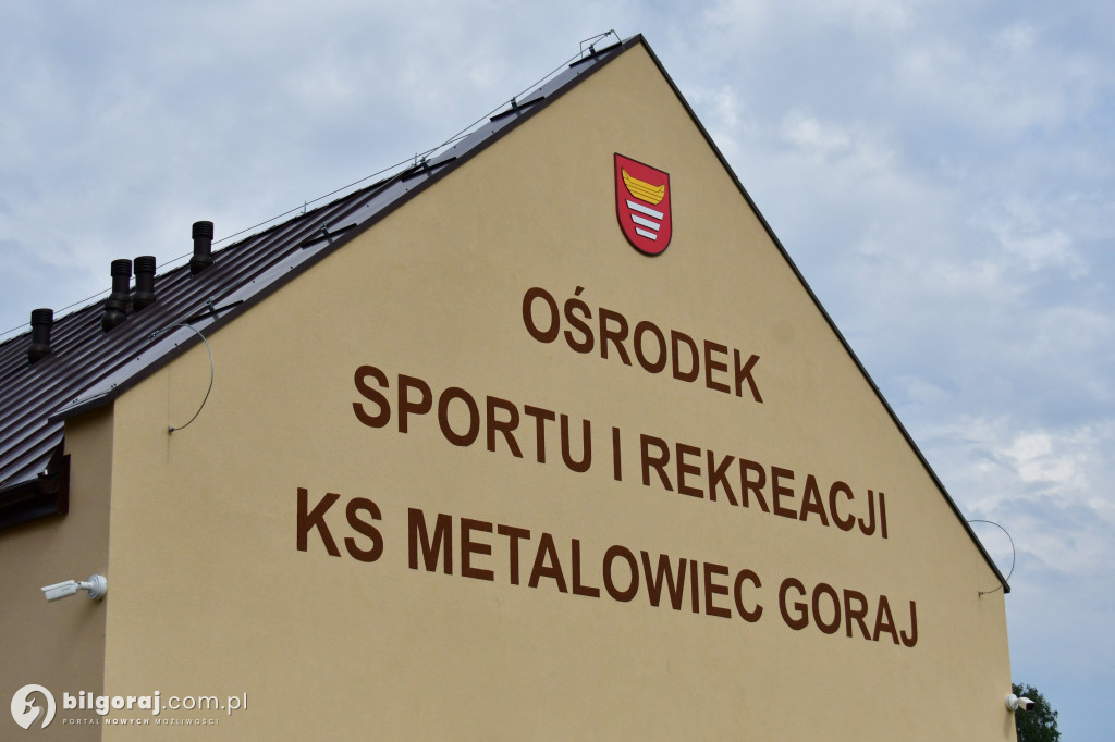 W Goraju otwarto dziś oficjalnie OSiR KS Metalowiec Goraj