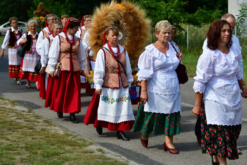 Dożynki gminy Biszcza w Wólce Biskiej