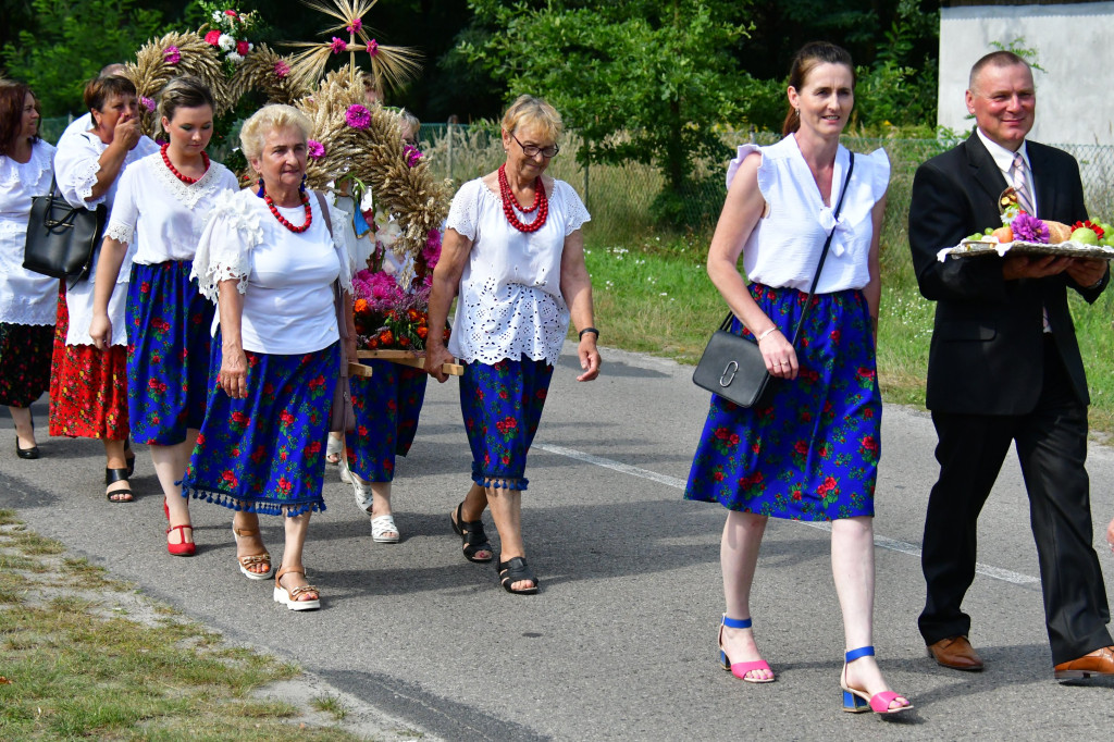 Dożynki gminy Biszcza w Wólce Biskiej