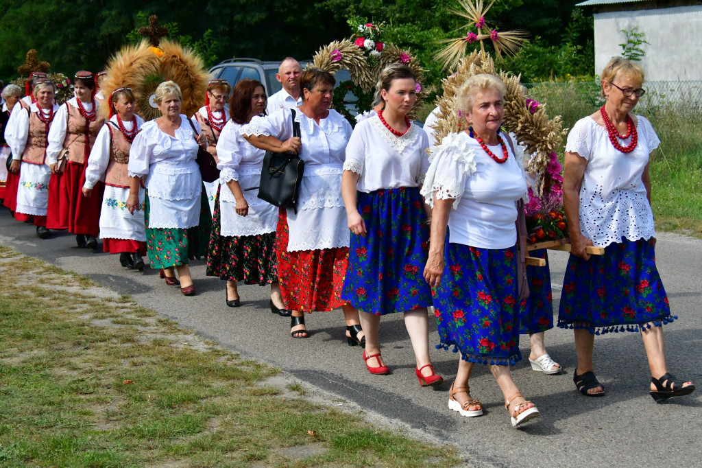 Dożynki gminy Biszcza w Wólce Biskiej