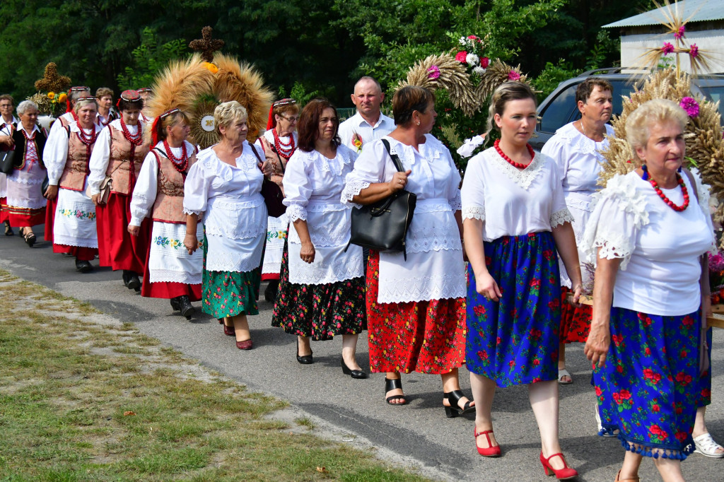 Dożynki gminy Biszcza w Wólce Biskiej