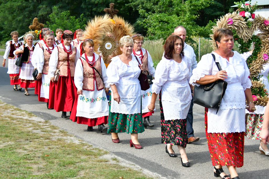 Dożynki gminy Biszcza w Wólce Biskiej