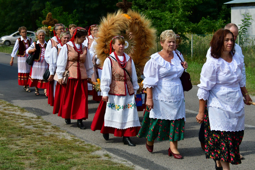Dożynki gminy Biszcza w Wólce Biskiej