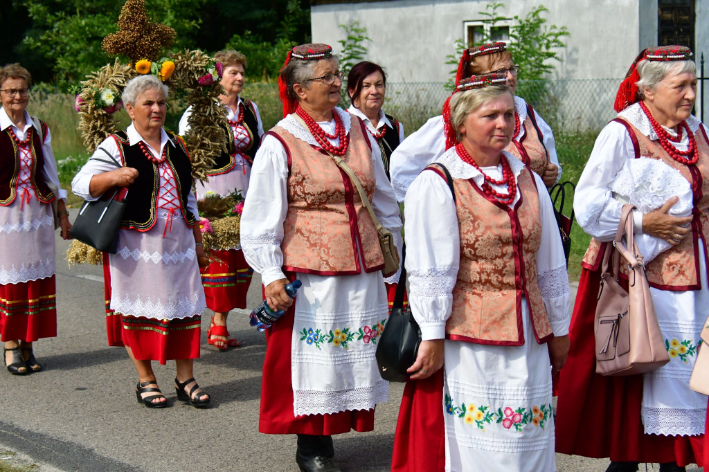 Dożynki gminy Biszcza w Wólce Biskiej
