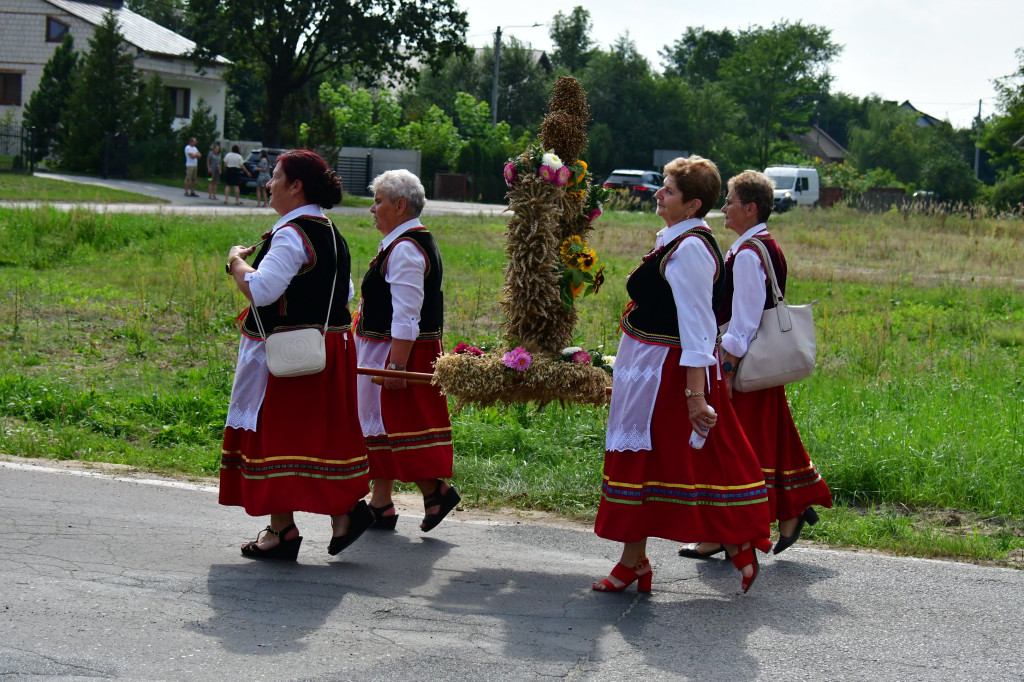 Dożynki gminy Biszcza w Wólce Biskiej