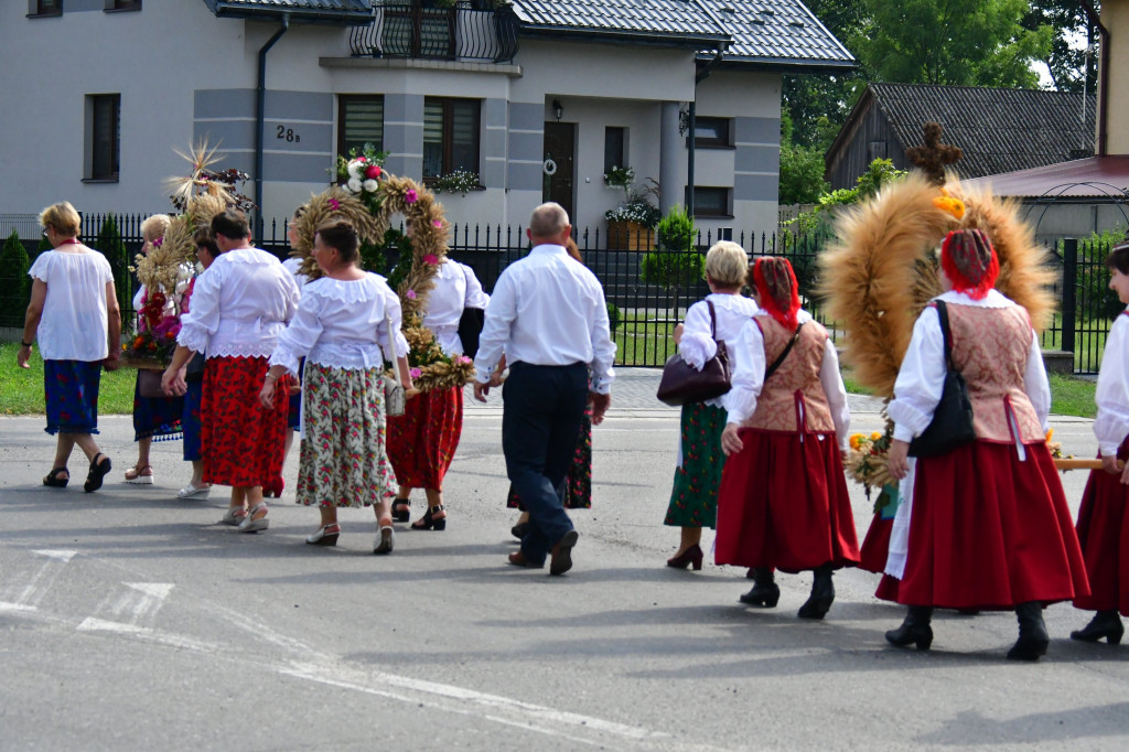 Dożynki gminy Biszcza w Wólce Biskiej