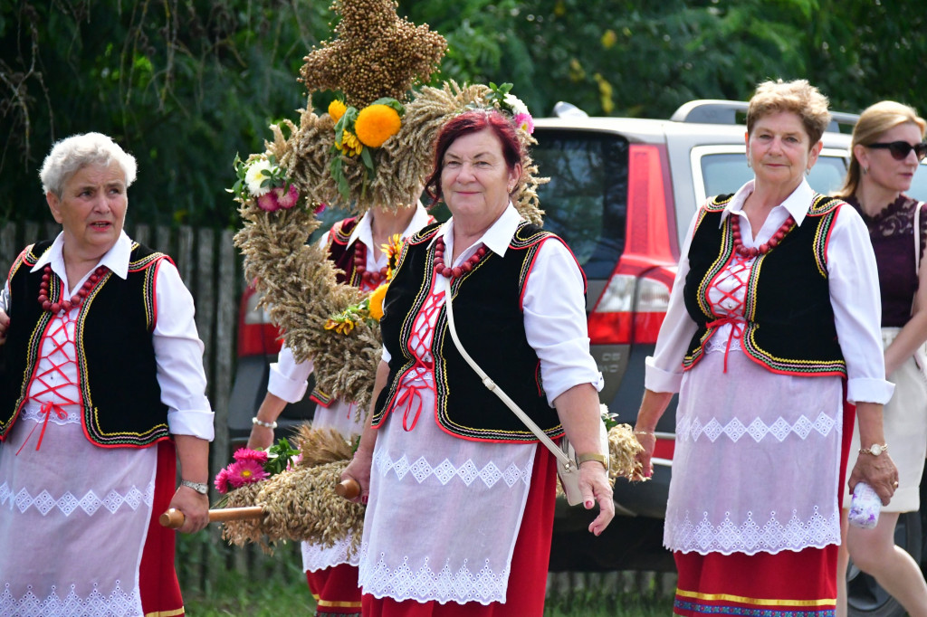 Dożynki gminy Biszcza w Wólce Biskiej