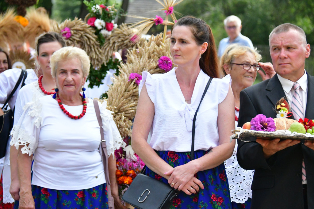 Dożynki gminy Biszcza w Wólce Biskiej