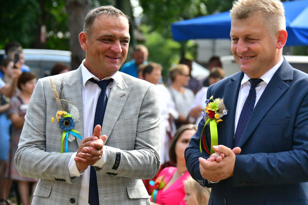 Dożynki gminy Biszcza w Wólce Biskiej