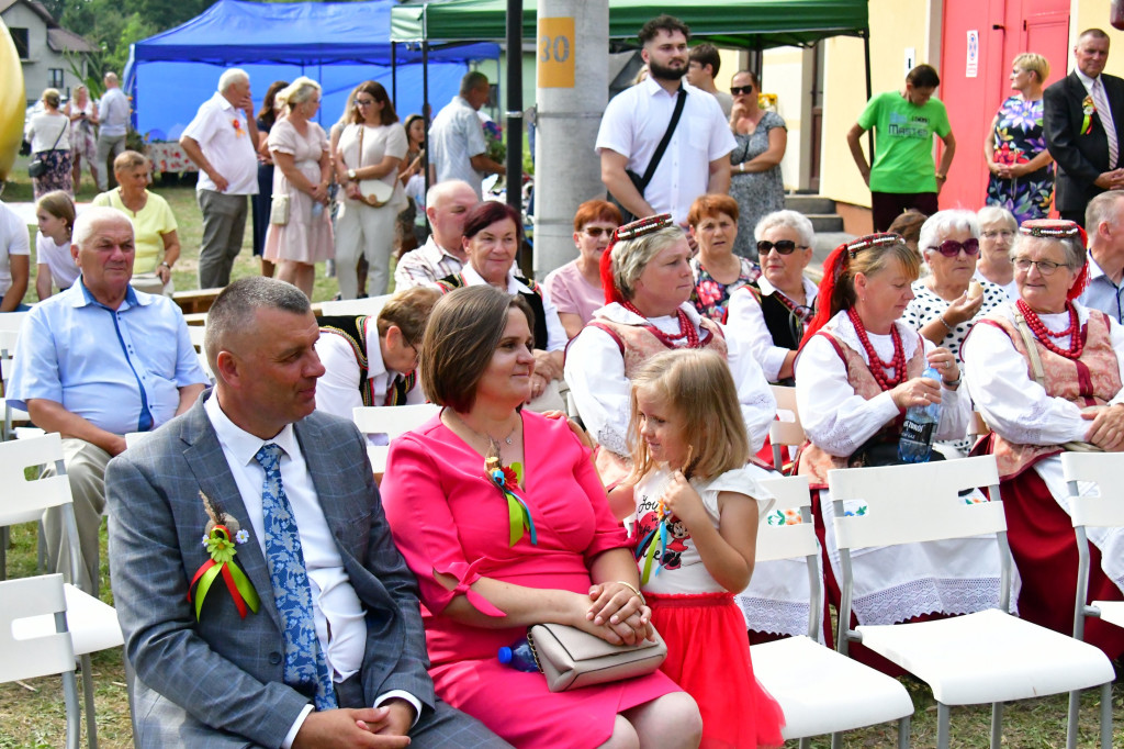 Dożynki gminy Biszcza w Wólce Biskiej
