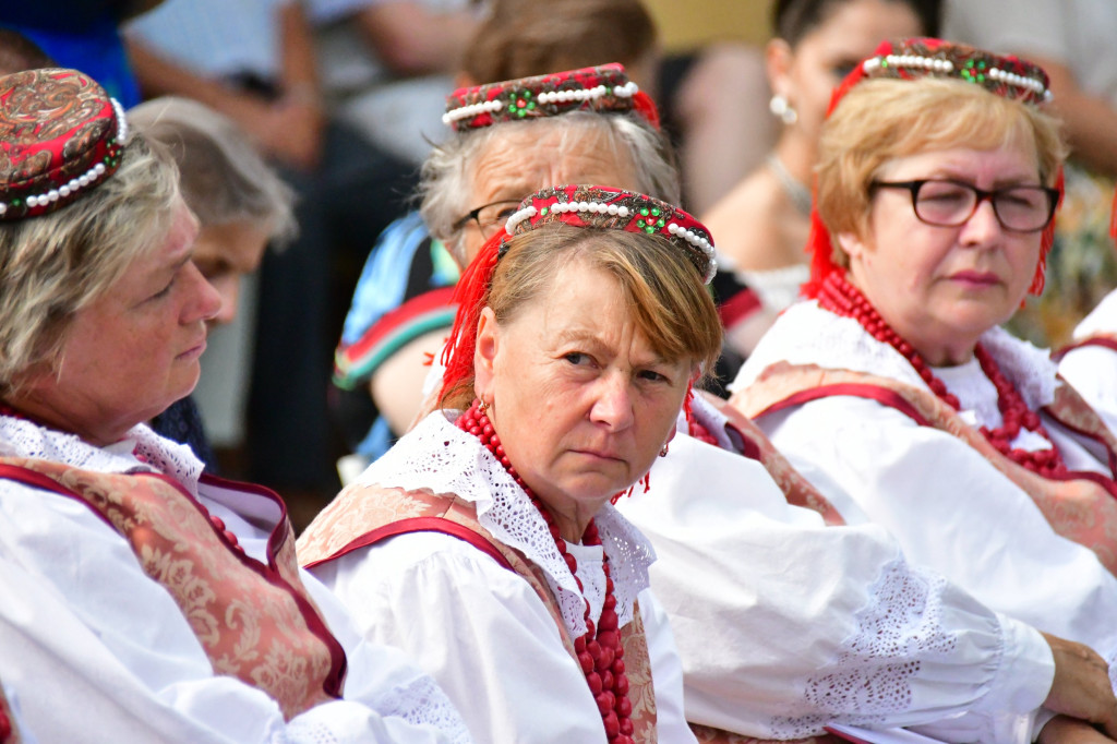 Dożynki gminy Biszcza w Wólce Biskiej