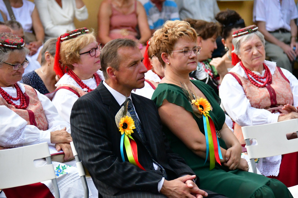 Dożynki gminy Biszcza w Wólce Biskiej