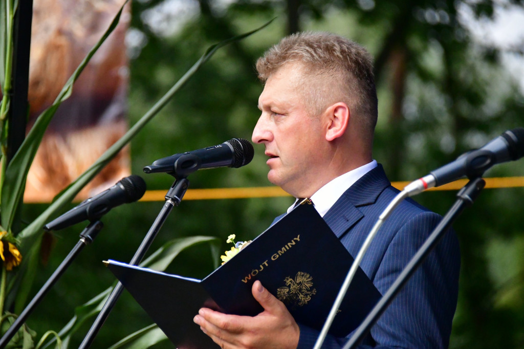 Dożynki gminy Biszcza w Wólce Biskiej