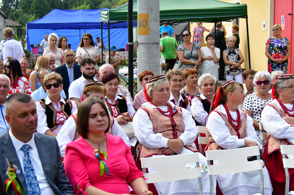 Dożynki gminy Biszcza w Wólce Biskiej