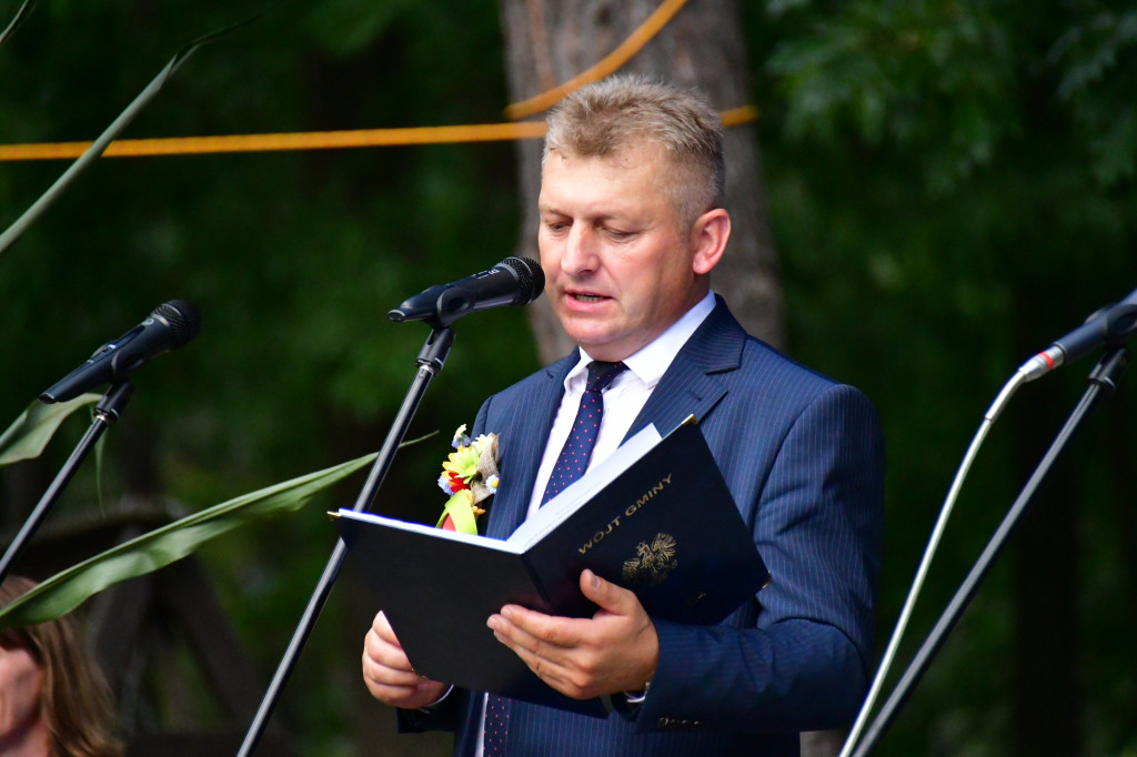 Dożynki gminy Biszcza w Wólce Biskiej