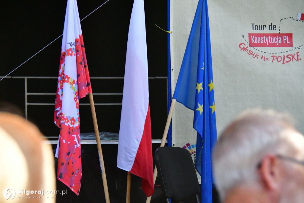 Tour de Konstytucja w Biłgoraju
