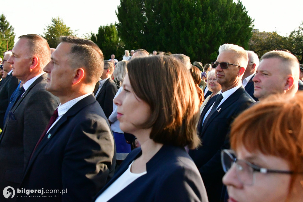 Frampol. Uroczystości 84. rocznicy wybuchu II wojny światowej