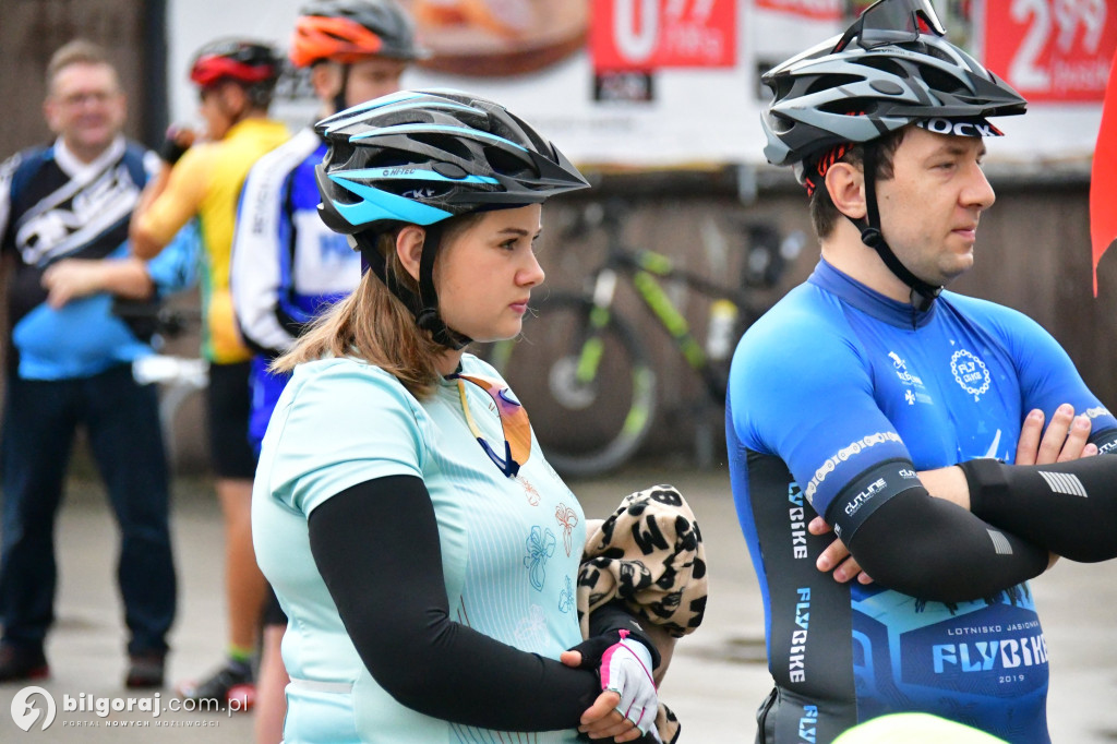 Ruszyli rowerami na Wzgórze Polak