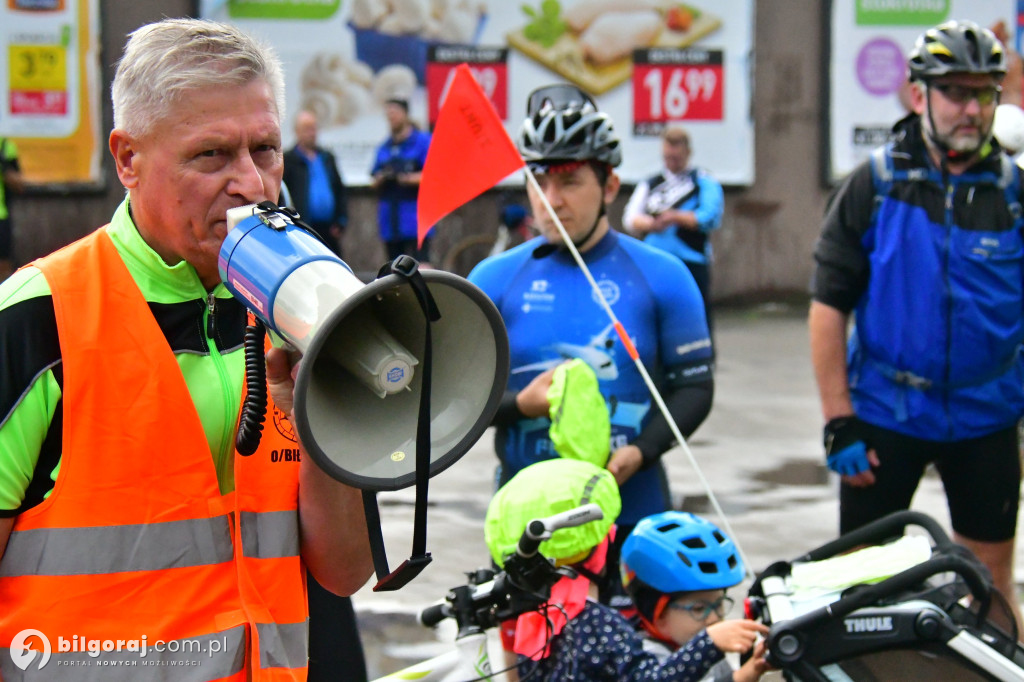 Ruszyli rowerami na Wzgórze Polak