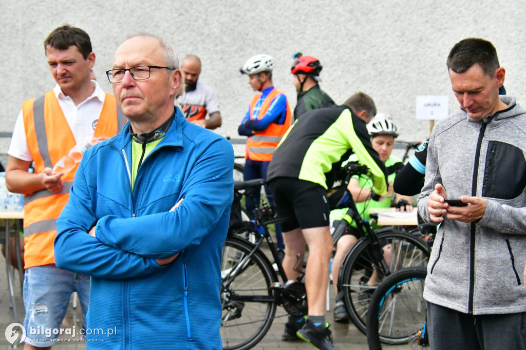 Ruszyli rowerami na Wzgórze Polak
