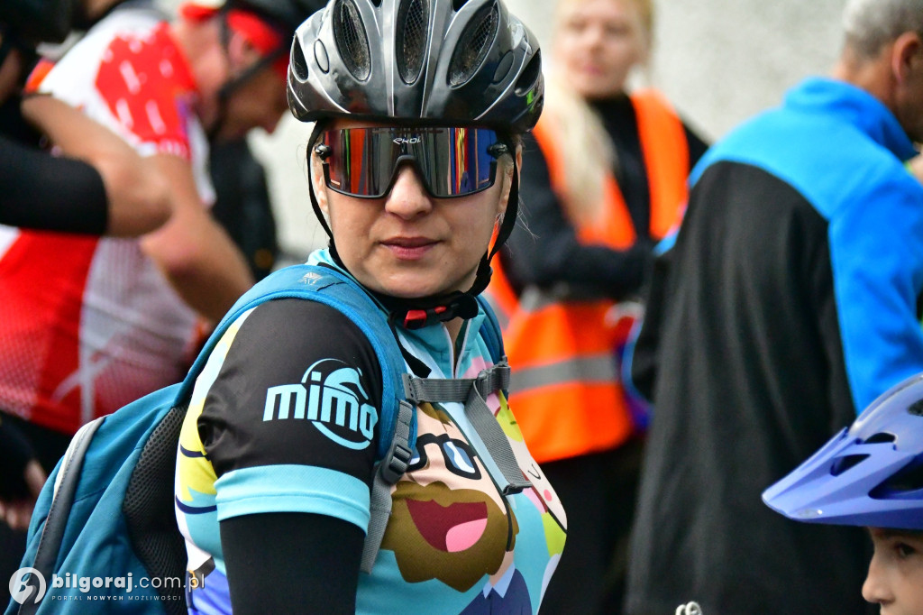 Ruszyli rowerami na Wzgórze Polak