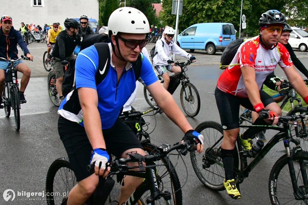 Ruszyli rowerami na Wzgórze Polak