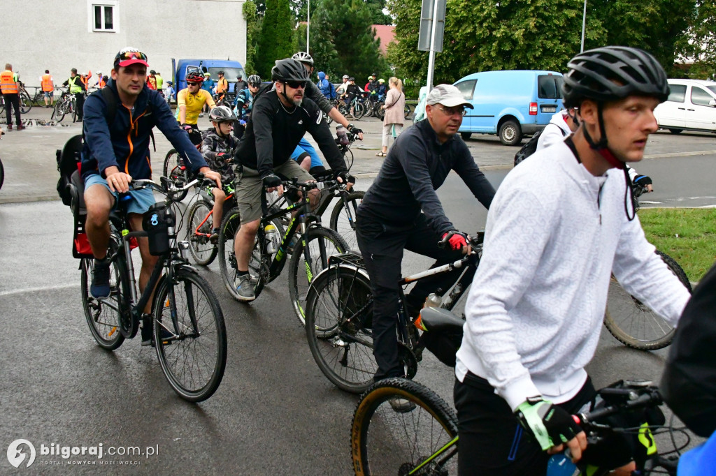 Ruszyli rowerami na Wzgórze Polak