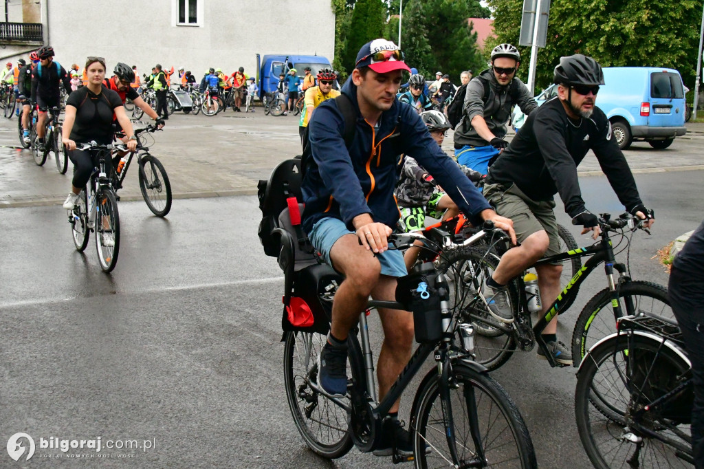 Ruszyli rowerami na Wzgórze Polak