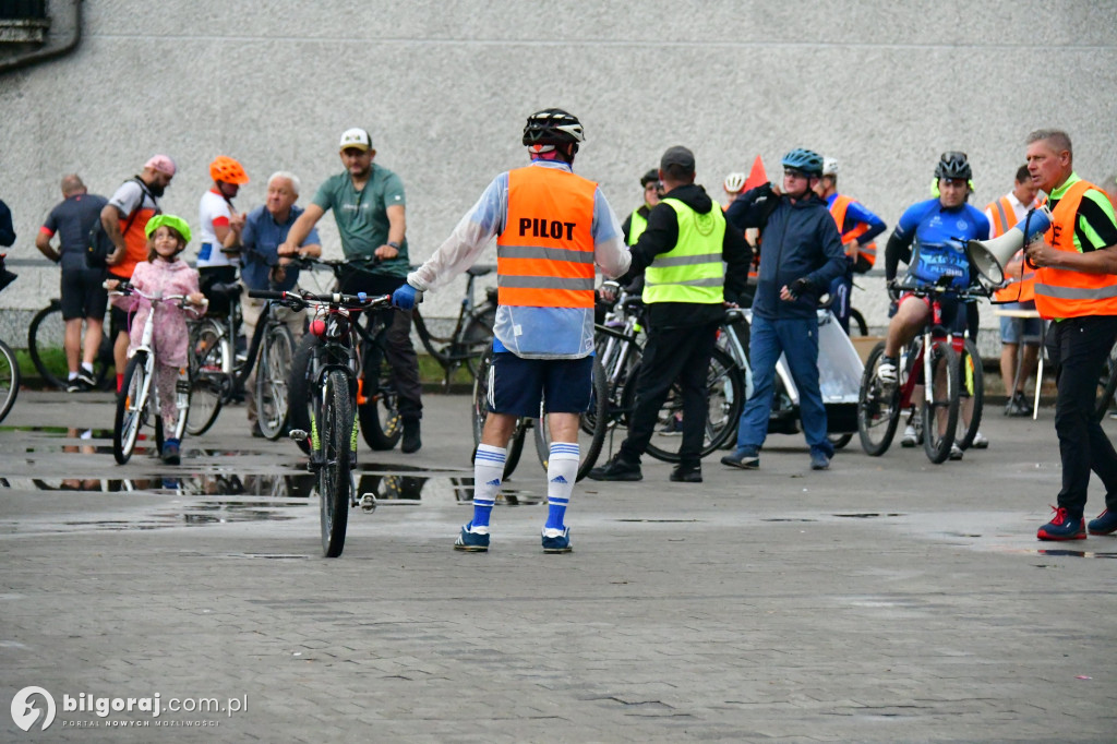 Ruszyli rowerami na Wzgórze Polak