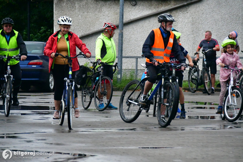 Ruszyli rowerami na Wzgórze Polak
