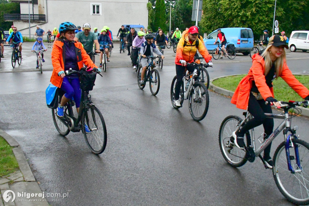 Ruszyli rowerami na Wzgórze Polak