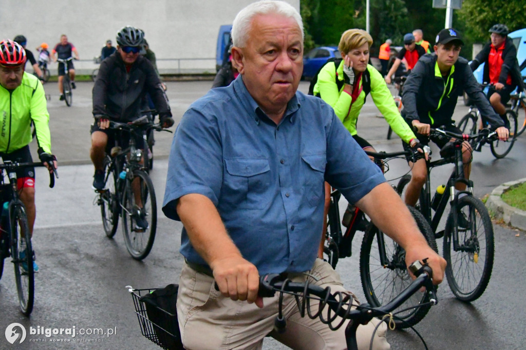 Ruszyli rowerami na Wzgórze Polak