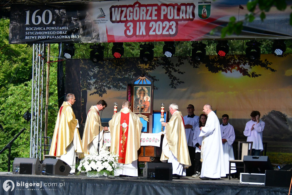 Oddali cześć powstańcom styczniowym. Uroczystości na Wzgórzu Polak