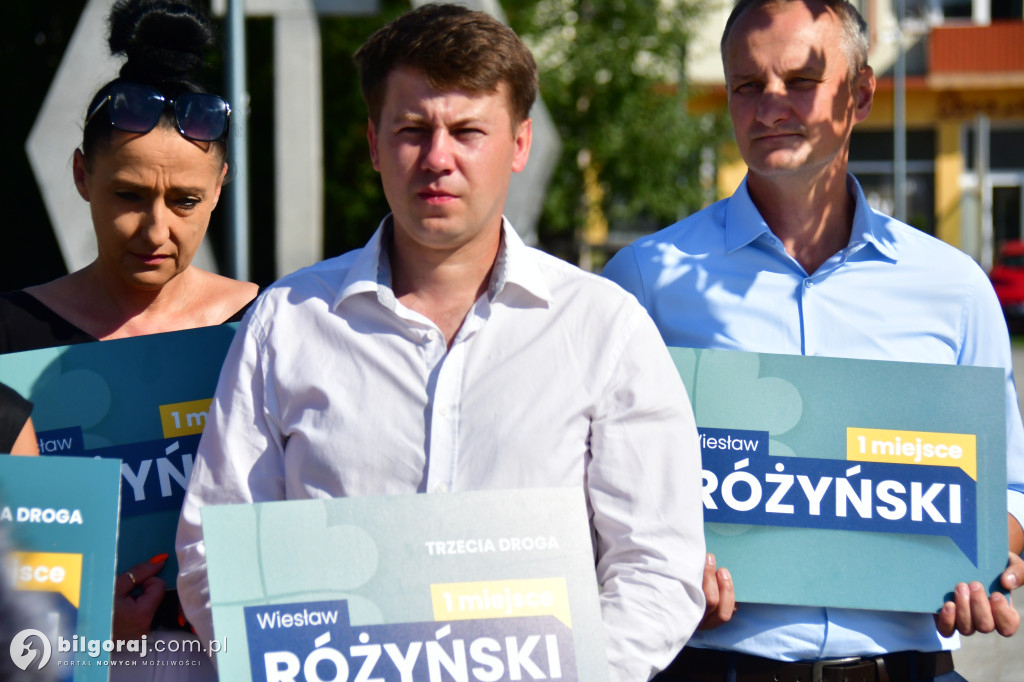 Wiesław Różyński zainugurował swoją kampanię wyborczą