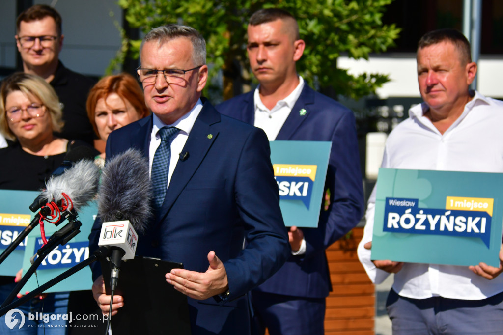 Wiesław Różyński zainugurował swoją kampanię wyborczą
